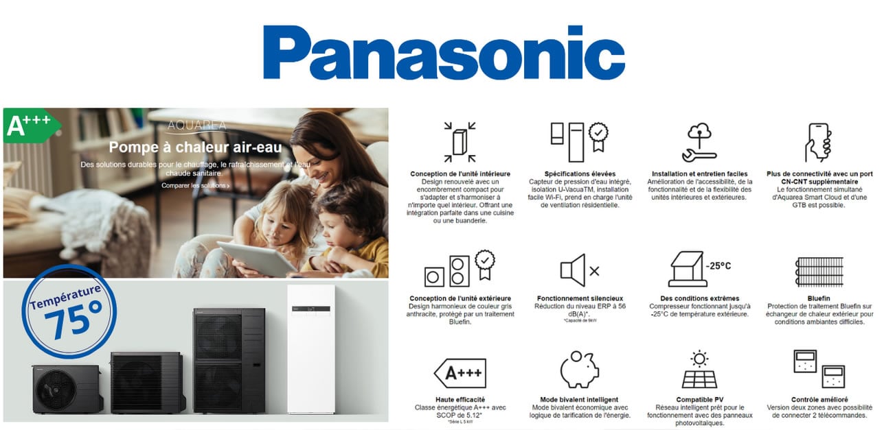 pac air eau panasonic